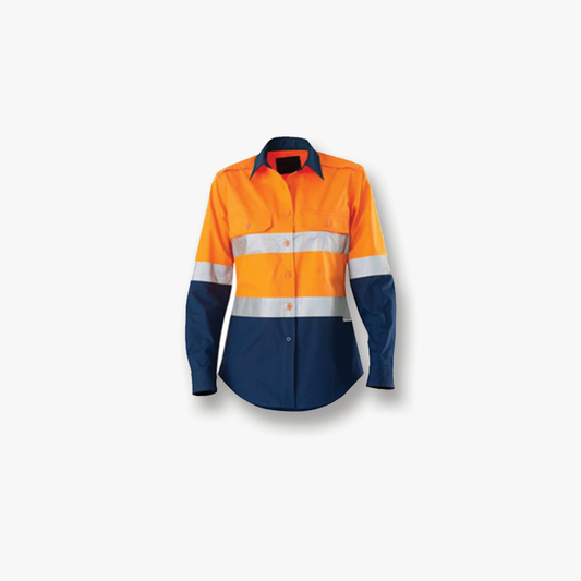 Women's High-Vis 100% Cotton Work Shirt