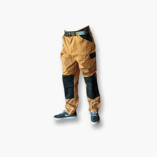 Men's 100% Cotton Cargo Work Pants